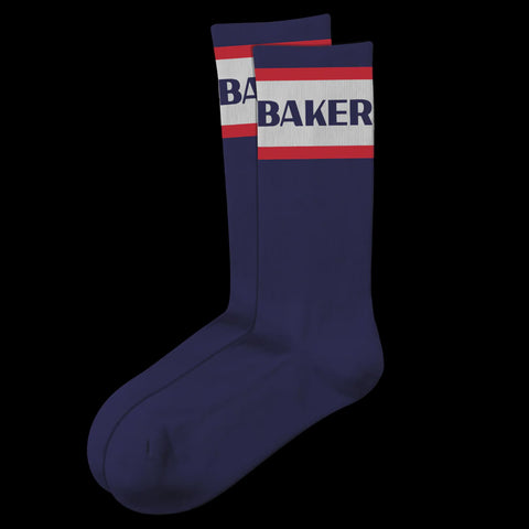 Baker Red stripe socks