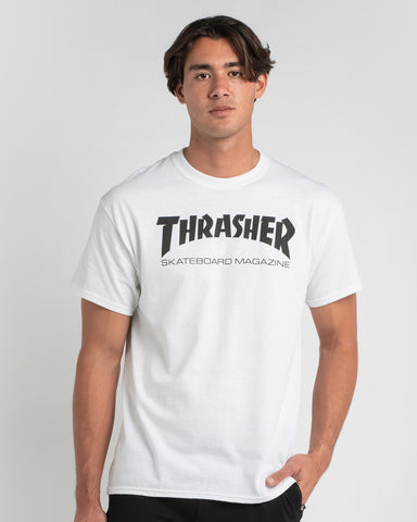 Thrasher Skateboard Mag Tee - White