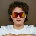 Volcom Macho Matte Black/Gray Red Chrome