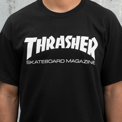 Thrasher Magazine Skateboard Tee - Black