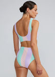 Sunlounger High Waist Bottom - Mauve