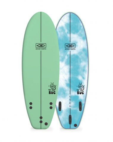 O & E Bug 5'2" Softboard Spearmint