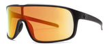 Volcom Macho Matte Black/Gray Red Chrome