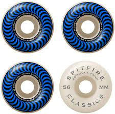 Spitfire Wheels F4 99D Classic Blue 56mm