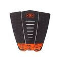 O&E Simple Jack Shortboard Tail Pad - Black/Orange