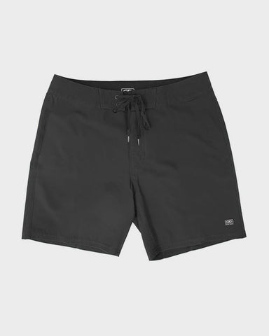 O&E Men's Priority 17" Boardshorts - Black