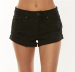 Crossroads Denim WVN Short - Off Black