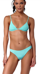 Cleo Classic Bikini Bottom - Aqua