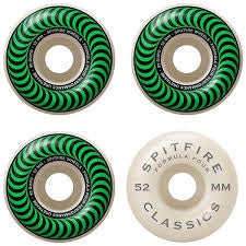 Spitfire Wheels F4 99 Classics Green 52