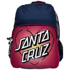 Santa Cruz Gradient Heart Dot Book Bag