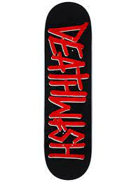 Deathwish Red Death Spray Deck - 8.5